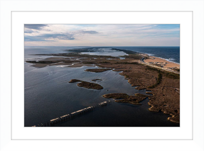 Pea Island from Above