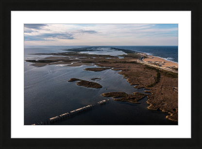 Pea Island from Above