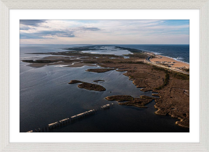 Pea Island from Above