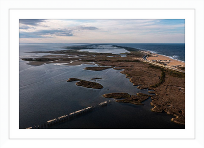 Pea Island from Above