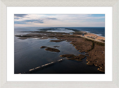 Pea Island from Above
